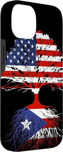 Miniatura 3 de Funda para iPhone 14 Puerto Rico Boricuas Roots Puerto Rico con bandera estadounidense