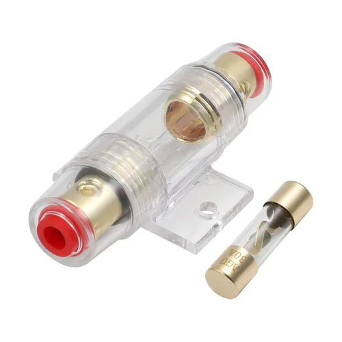 Miniatura 9 de Fielect Portafusibles AGU en línea con fusible de 80 amperios para audio de coche, amplificador de alarma, audio de camión, compresores 80A 1 pieza