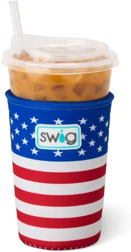 Miniatura 24 de Funda Swig Life para taza de café helado pequeña, funda estándar de 22oz para taza de café helado con asa, funda aislante de neopreno para mantener