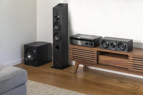 Miniatura 5 de Sony SSCS8 Altavoz de Canal Central de 2 Vías y 3 Controladores - Negro, Sistema de 4 Altavoces de Estantería