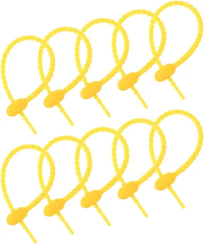 MECCANIXITY Paquete de 30 bridas de silicona reutilizables de 6 pulgadas para el hogar, oficina, cocina, organizador de bolsas de alimentos, gestión