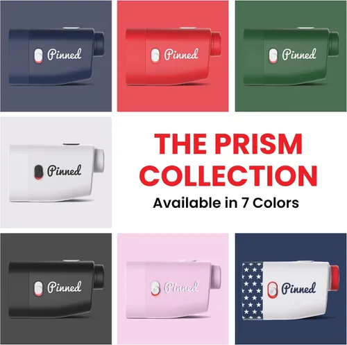 Miniatura 8 de Pinned Prism Slope Golf Rangefinder - Golf Distance Rangefinder with Slope - USB Rechargeable, Pinned Locked Vibration Laser Range Finder - Range