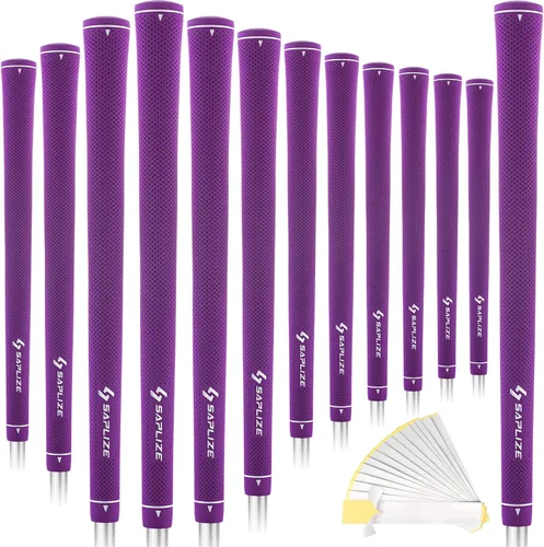 Miniatura 8 de SAPLIZE Puños de golf exclusivos para mujer, diseño cónico optimizado, elegante serie de colores sólidos, suaves, cómodos y absorbentes de golpes