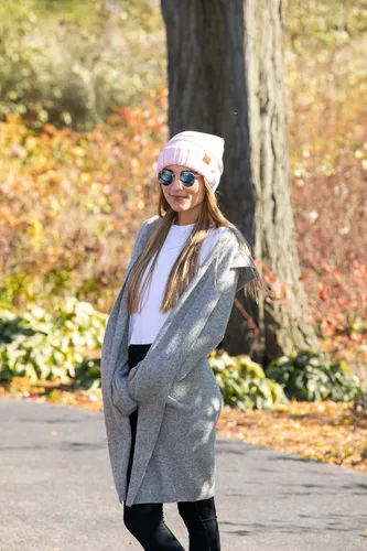 Miniatura 7 de Funky Junque Gorro holgado de punto trenzado de gran tamaño, grueso, suave, de gran