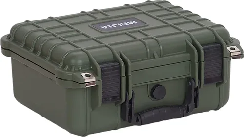 Miniatura 11 de MEIJIA Funda protectora portátil impermeable para todo tipo de clima, funda rígida, funda para cámara con espuma de ajuste personalizado, compatible
