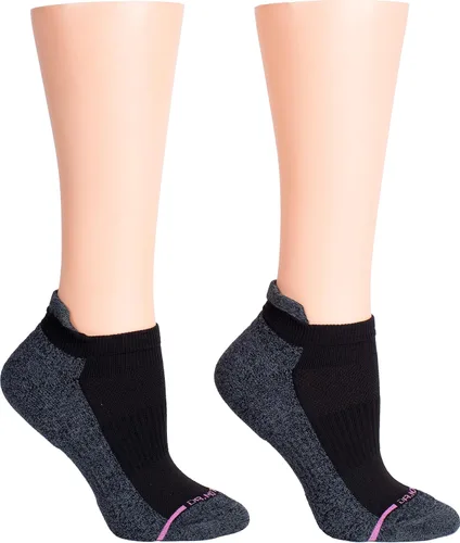 Miniatura 17 de Dr. Motion Calcetines de compresión de corte bajo para mujer, paquete de 2