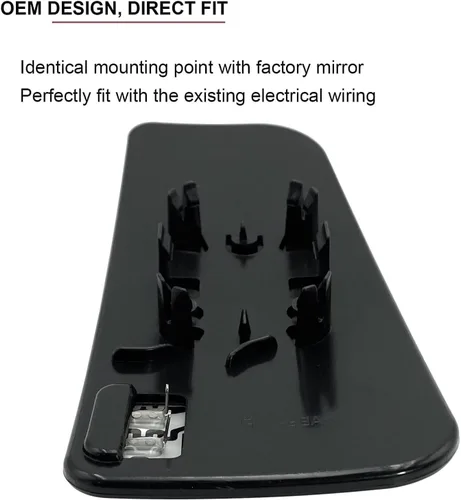 Miniatura 4 de Ford F150 F250 F350 F450 F550 Super Duty - Reemplazo de cristal del espejo inferior con calefacción lateral izquierdo, espejo convexo con soporte