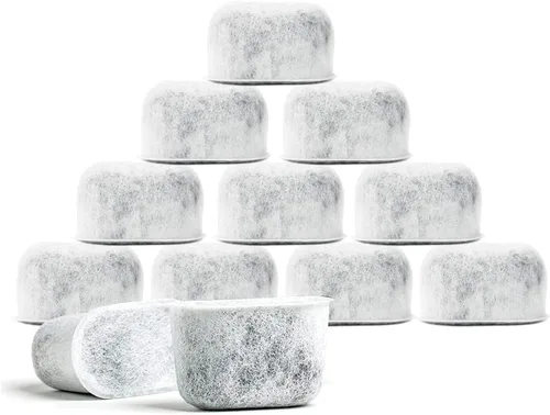 Paquete de 12 filtros de agua de repuesto compatibles con Breville BWF100, filtros de carbón activado prémium para todas las cafeteras Breville y