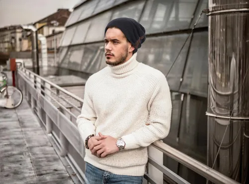 Miniatura 6 de Gorro de punto holgado para invierno, cálido y suave, para clima frío