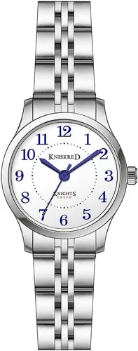 Miniatura 7 de Easy Reader Watch for Women with Solid Stainless Steel Band Ladies Dress Watch Water Resistant