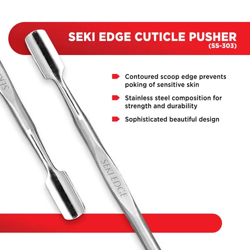 Miniatura 2 de SEKI EDGE SS-303- Empujador de cutículas