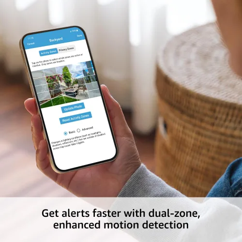 Miniatura 4 de Cámara Blink Outdoor 4 (4.ª generación) + Blink Mini – Cámara inteligente de seguridad, comunicación bidirecciona, compatible con Alexa; sistema