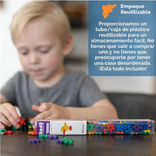 Miniatura 4 de KADU Rainbow - Juego de 250 piezas STEM/STEAM + juguete de construcción, para juegos abiertos + imaginativos a partir de 5 años Arcoír