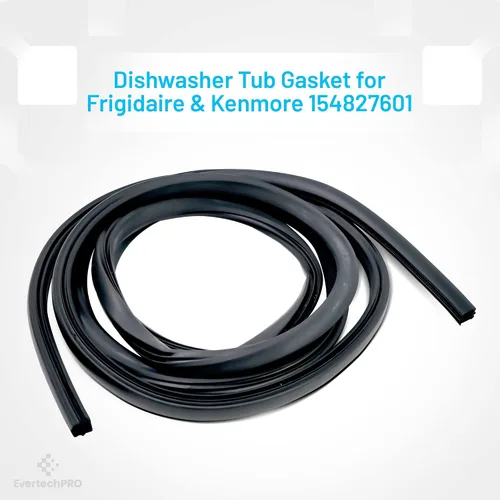 Miniatura 3 de EvertechPRO Reemplazo de la bañera de la junta del lavavajillas para Frigidaire 154827601 154845301 154782401 154561001 154219501