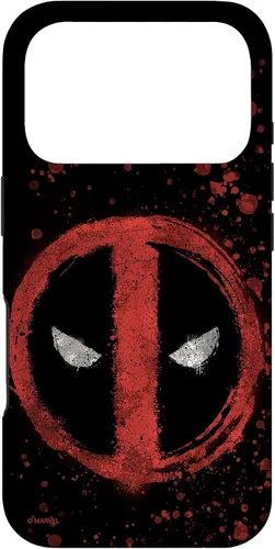 Miniatura 30 de Marvel Deadpool Wade Wilson Icon Paint Splatter - Carcasa para iPhone 17