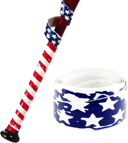Miniatura 28 de Cintas de agarre de bate de béisbol INSUM Cinta de agarre para bate de sóftbol 1.1mm ME-Bandera 1
