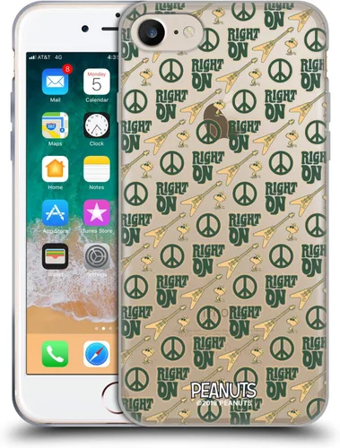 Miniatura 73 de Head Case Designs Funda de gel Woodstock 50th con licencia oficial de Peanuts Snoopy Guitar 1969 [protección de grado militar] compatible con Apple