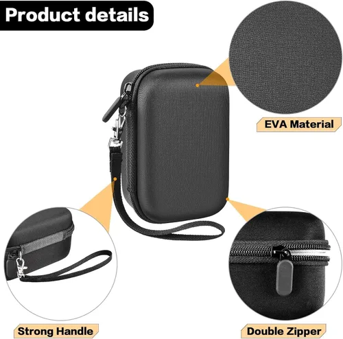 Miniatura 2 de Funda para cámara digital compatible con Duluvulu para Oiadek para Zostuic para TEBNGIHNM para Canon G7 X Mark III/II 4K Vlogging Camera. Bolsa