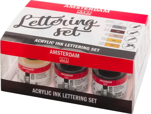 Miniatura 2 de Amsterdam Set de tinta Lettering, nosotros: talla única, Multi