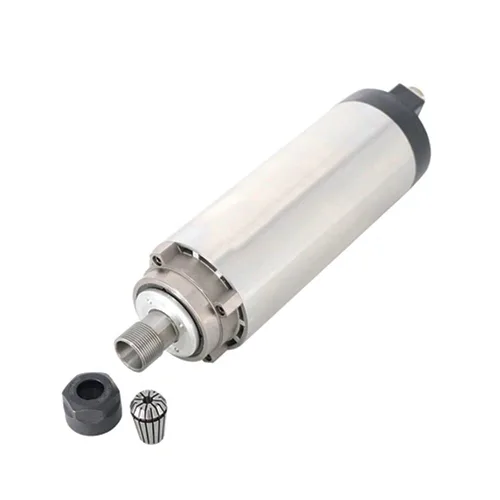 Miniatura 8 de Motor de husillo CNC ATO 3 fases 220V/380V refrigerado por aire Motor de husillo CNC, 4.5 kW, 18000rpm 400Hz motor de husillo, para máquina