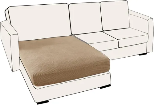 Miniatura 120 de UNBBRRL Fundas de cojín de asiento para sofá, elásticas, funda de cojín individual para sofá, fundas de cojín para sofá, fundas de héroe protegen
