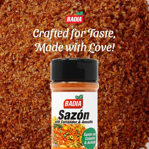 Miniatura 5 de Badia Sazon con cilantro y anatto, 3 onzas, mezcla de especias de sabor latino para cocinar, arroz, carnes y guisos