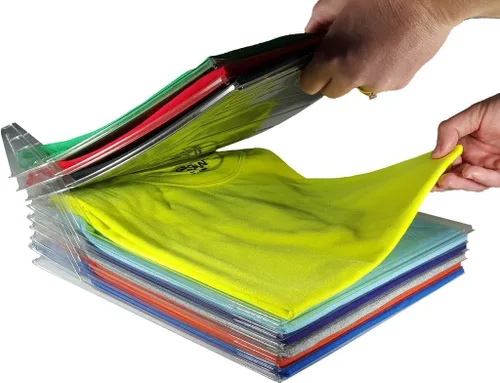 Sistema organizador de ropas EZSTAX, organizador para cajones, closet, oficina, escritorio, archivo, gabinete, sistema de organización para ropas.,