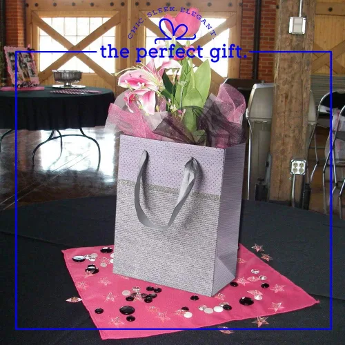 Miniatura 4 de Hammont Bolsas de regalo de boda para invitados de hotel – Bolsa de dama de honor con purpurina brillante – Bolsa de recuerdo de fiesta – Bolsas