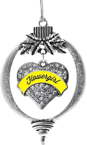 Miniatura 209 de Inspired Silver - Adorno con dije de hermana gemela - Adornos navideños de plata con circonitas cúbicas