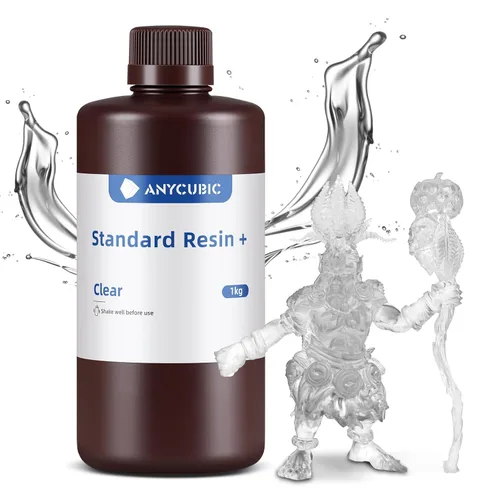 Miniatura 11 de ANYCUBIC - Resina de impresora 3D estándar actualizada, resina de curado UV rápido SLA de 405 nm, fotopolímero rápido y de alta precisión