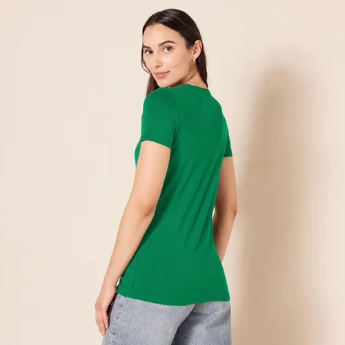 Miniatura 205 de Amazon Essentials Women's Regular-Fit Short-Sleeve Crewneck T-Shirt