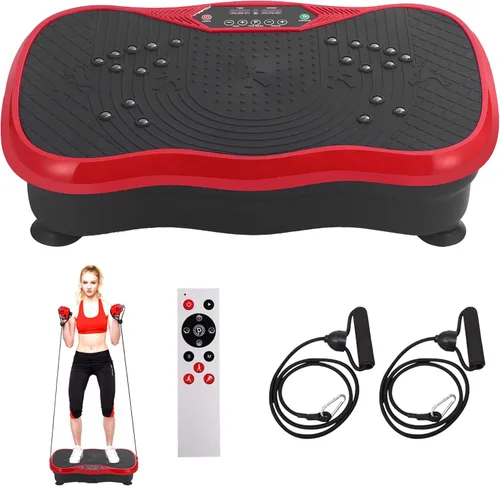 Miniatura 7 de Vibration Plate Exercise Machine, Vibrating Plate Fitness Platform with Remote Control – Portable Vibration Plates for Lymphatic Drainage