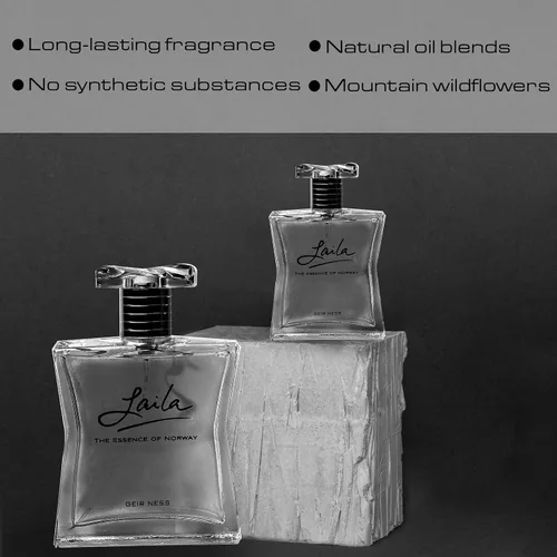 Miniatura 8 de Laila Eau de Parfum Spray – Fragancia fresca, aireada y limpia de larga duración para mujer, mezcla de aroma afrutado y floral, 3.4 onzas