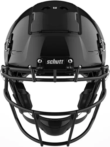 Miniatura 14 de Schutt F7 2.0 Casco de Fútbol Americano Universitario - Hombres, Niños (14+) - Blanco Brillante Moldeado, Negro - Mediano - Fútbol NCAA - Exterior