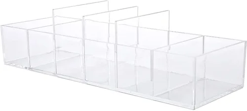 Miniatura 8 de Almohadillas cuadradas de algodón acrílico, soporte para hisopos, organizador de hisopos de gasa, dispensador de Q-tip para almacenamiento