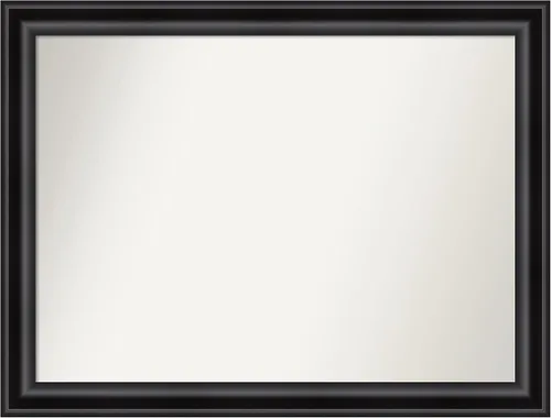 Miniatura 78 de Amanti Art Espejo personalizado, espejo de baño negro puente, espejo de pared o espejo de tocador de baño sobre el fregadero (26 x 26 pulgadas)