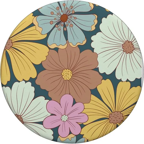 Miniatura 3 de PopSockets MagSafe PopGrip de flores silvestres vintage de los años 60 y 70 para iPhone