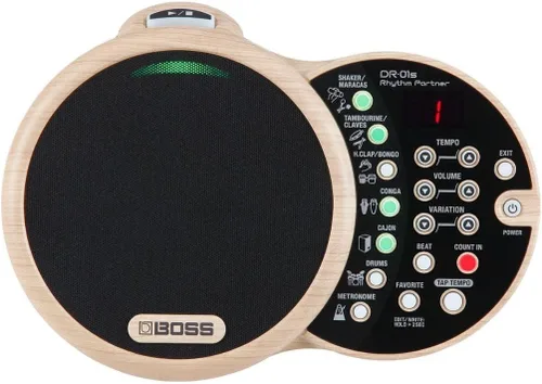 Miniatura 6 de Boss DR-01S Rhythm Partner y FS-6 Interruptor de pie dual en paquete