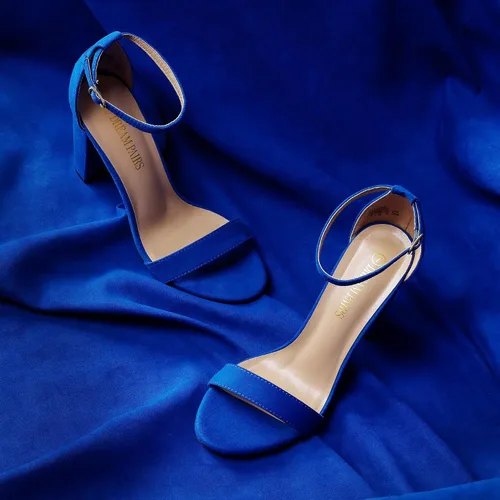 Miniatura 5 de DREAM PAIRS - Sandalias de tacón alto y grueso para mujer