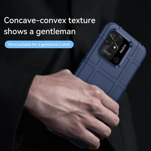 Miniatura 5 de CCSmall Funda para Xiaomi Redmi 10A, resistente a prueba de golpes Absorción Resistente a los Impactos Funda protectora para teléfono Bumper