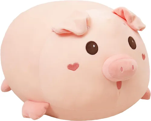 Miniatura 6 de YESGIRL Almohada de foca de peluche de 16 pulgadas, linda y suave: juguete de animal de peluche para niños, almohada para abrazar de foca gordita