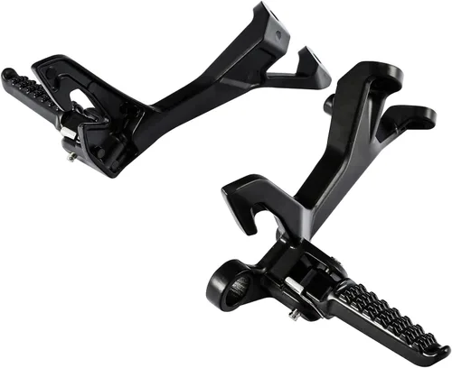 TCMT Soporte de estriberas de pasajero para Kawasaki Ninja 400 EX400 2018-2024 Ninja 500 2024-2025 Z400 2019-2024 Z500 2024 Reemplazar 35063-1409