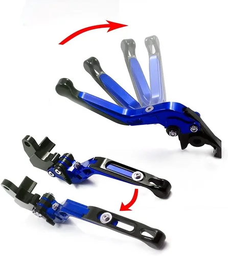 Miniatura 6 de F para Benelli Jinpeng 502 TRK502 TRK 502X 2018-2023 motocicleta CNC ajustable extensible manillar palanca de embrague de freno plegable Y