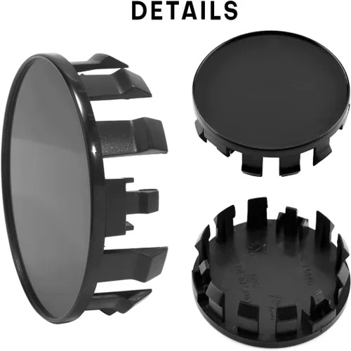 Miniatura 7 de Tapacubos centrales de rueda de 2.76 pulgadas para Nissan Armada 2004-2015 Pathfinder 2005-2012 Frontier 2005-2021 Titan 2004-2015 Xterra 2005-2015