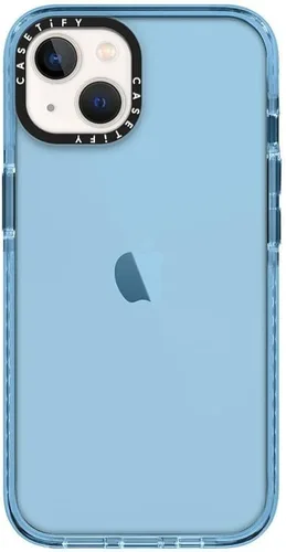 Miniatura 2 de CASETiFY Impact - Funda para iPhone 13 (protección contra caídas de 6.6 pies), color azul sierra Sierra Azul
