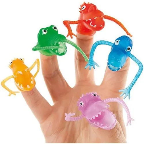 20 marionetas de dedo espeluznantes para niño y niña, juguetes divertidos, recuerdos de fiesta para espectáculos de marionetas, diseño de patrón
