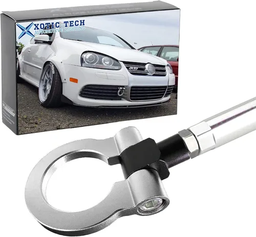Miniatura 13 de Xotic Tech JDM Sport Track Racing Style CNC Aluminio atornillable gancho de remolque delantero trasero compatible con BMW 2 3 4 5 Series X1 X3 X4 X5