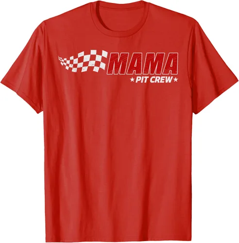 Miniatura 84 de Mama Pit Crew Race Car Birthday Family Matching Pit Crew Camiseta