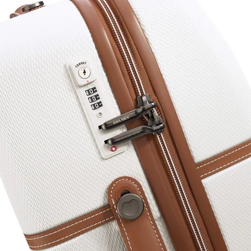 Miniatura 3 de DELSEY Paris Chatelet - Equipaje de cubierta dura con ruedas giratorias, champagne blanco ), 40167282015