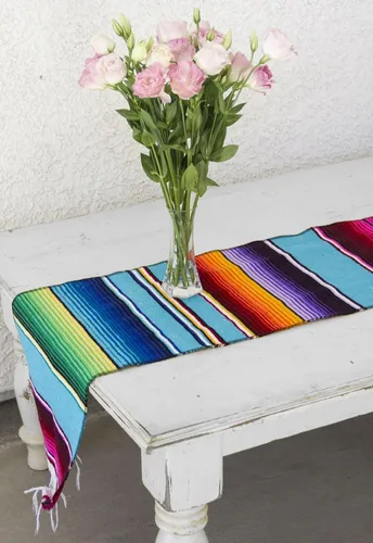 Miniatura 4 de Camino de mesa de serape tejido
